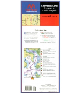 Maptech - Champlain Canal Waterproof Chart