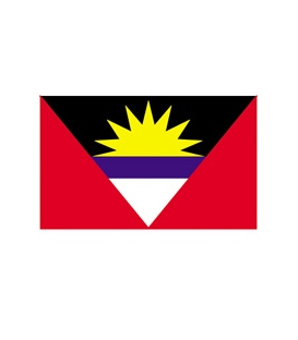 Antigua & Barbuda Courtesy Flag