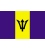 Barbados Courtesy Flag
