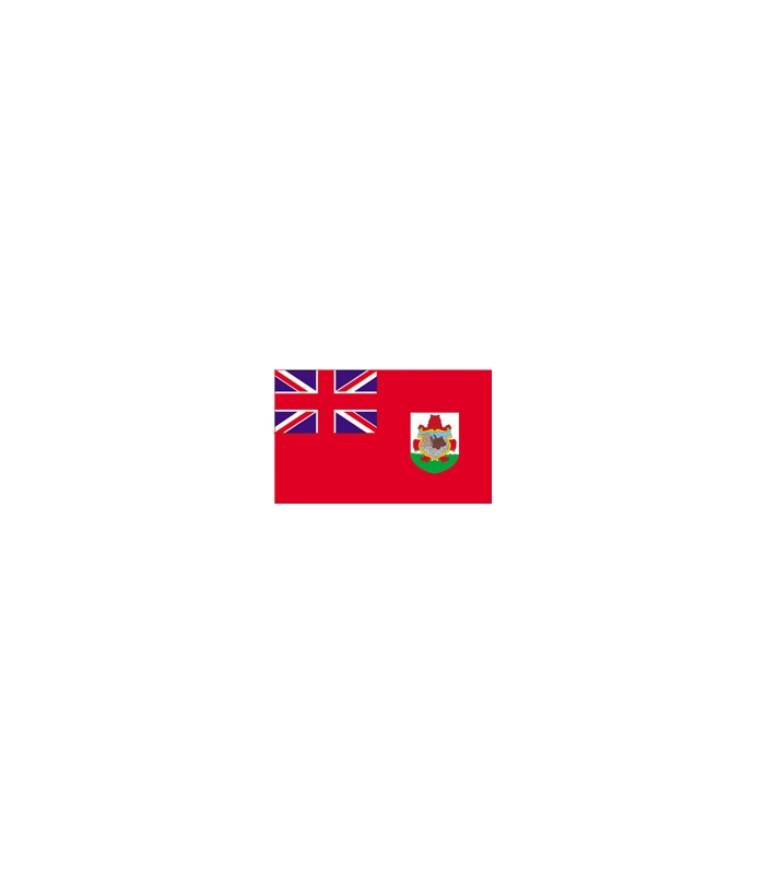 Bermuda Large Hand Waving Courtesy Flag 