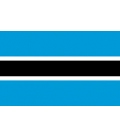 Botswana Courtesy Flag