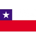Chile Courtesy Flag