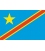 Democratic Republic of the Congo Courtesy Flag