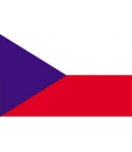 Czech Republic Courtesy Flag
