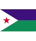 Djibouti Courtesy Flag
