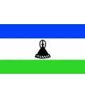 Lesotho Courtesy Flag