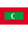 Maldives Courtesy Flags