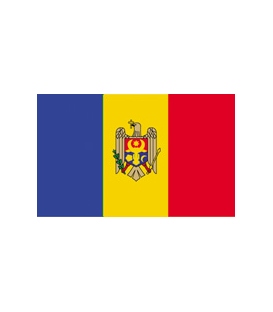 Moldova Courtesy Flag