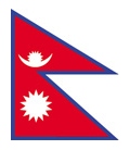 Nepal Courtesy Flag