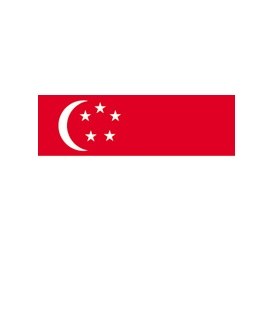 Singapore Courtesy Flag