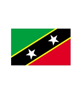 St. Kitts & Nevis Courtesy Flag