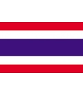 Thailand Courtesy Flag