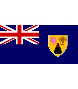 Turks & Caicos Islands Courtesy Flag