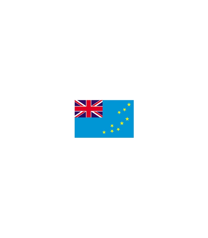 Banner 2x3 ft Knitted Polyester with Rings AZ FLAG Tuvalu Flag 2' x 3' for Outdoor Tuvaluan Flags 90 x 60 cm 
