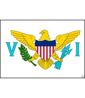U.S. Virgin Islands Courtesy Flag