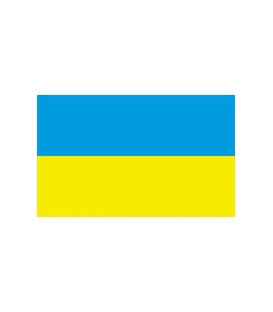 Ukraine Courtesy Flag