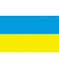 Ukraine Courtesy Flag