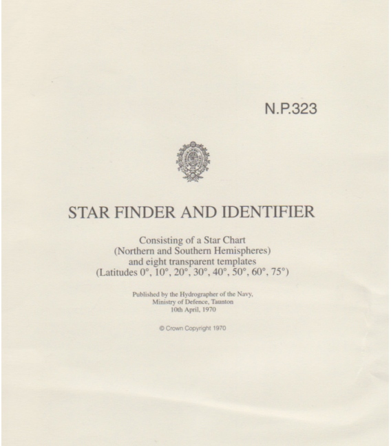 NP 323: Star Finder and Identifier, 1958 Edition