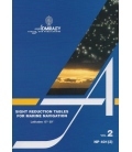 NP401(2) Sight Reduction Tables for Marine Navigation Vol 2 Lat 15° - 30°, 1983 Edition