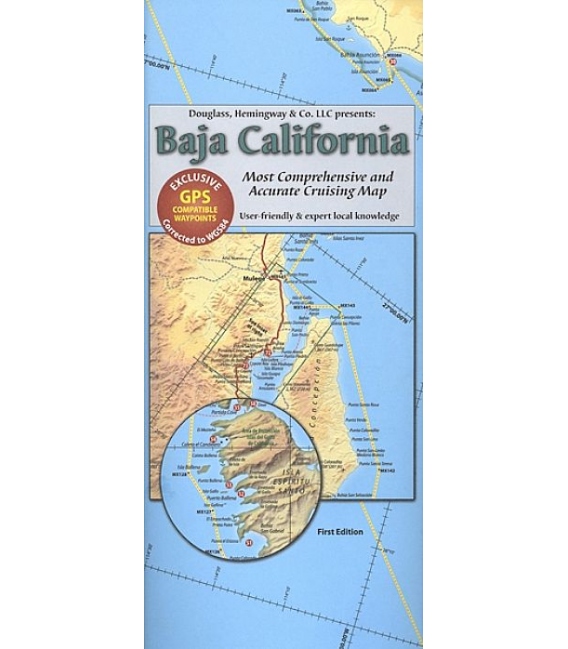 Baja California Cruising Map