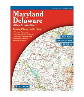 Maryland & Delaware Atlas & Gazetteer