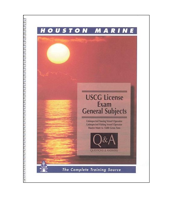 USCG License Exam Questions & Answers: General Subjects, 1996 Edition