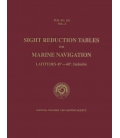 Pub 229, Volume 4: Sight Reduction Tables for Marine Navigation (Latitudes 45° - 60°, Inclusive)