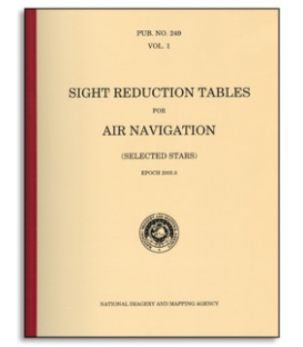 Pub 249, Volume 3: Sight Reduction for Air Navigation (Latitudes 39°-89° Declinations 0°-29°)