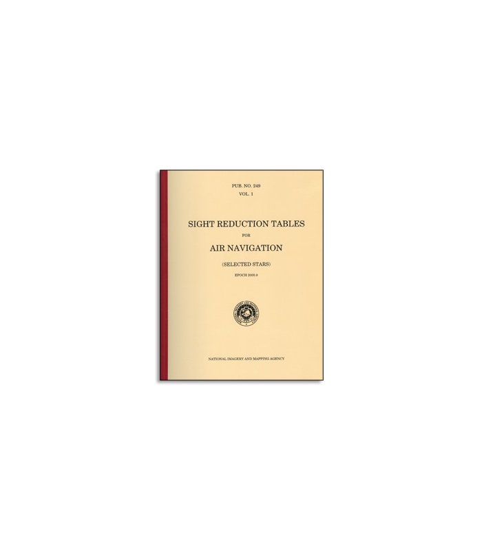 Pub 249, Volume 3 Sight Reduction for Air Navigation (Latitudes 39...