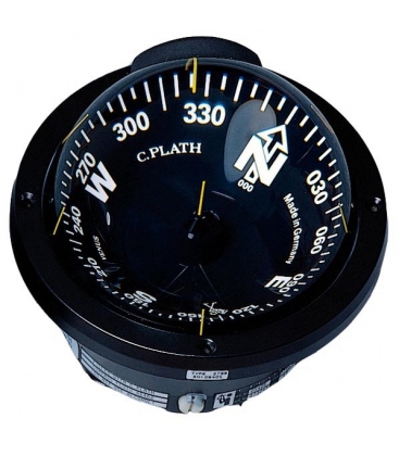 Venus H Compass 5 Degree Card (Black)