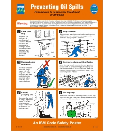 1008 Poster, Preventing oil spills