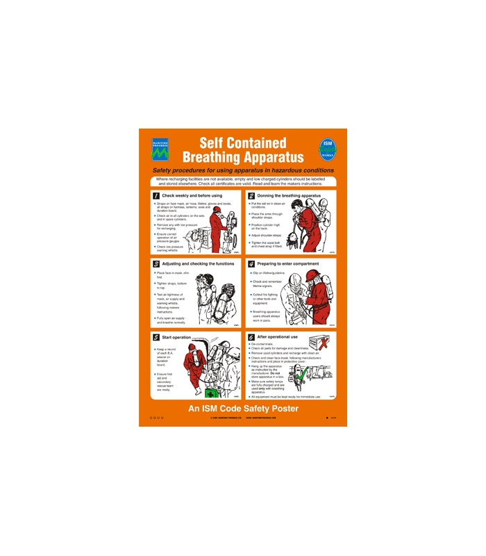 Safety & Training Posters Operational (White vinyl) Poster, Self