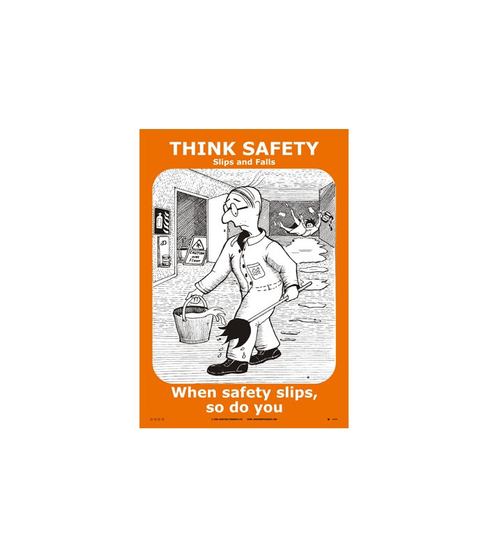 minute to think safety poster