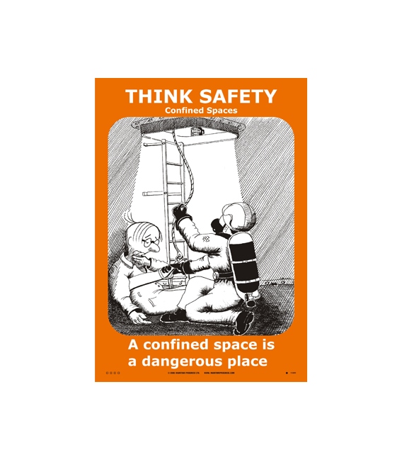 1108 Poster, Confined spaces