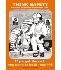 1109 Poster, Personal protective equipment (PPE)