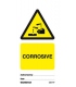 2507 Tie tag, Corrosive - Pack of 10