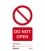 2523 Tie tag, Do not open - Pack of 10