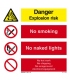 3108 Danger Explosion risk/No smoking/No naked lights…