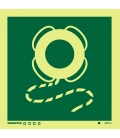 4057 Lifebuoy with line - without text