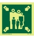 4069 Assembly/muster station - without text
