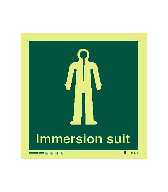 4112 immersion suit - with text