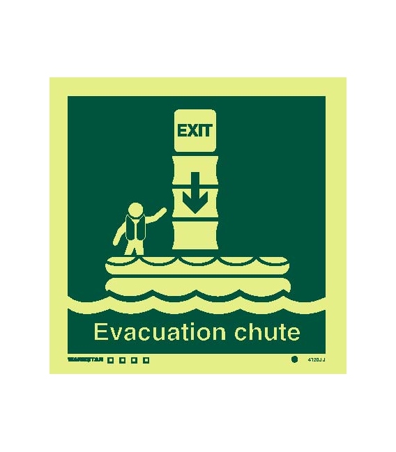 4120 IMO -Vertical evacuation chute - with text
