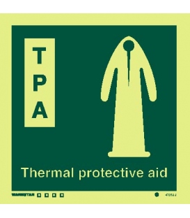 4125 Thermal protective aid (T.P.A.) - with text