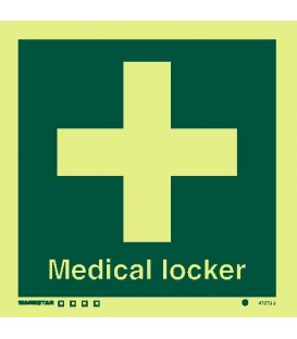 4127 Medical locker - with text