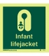 4142 Infant lifejacket - with text