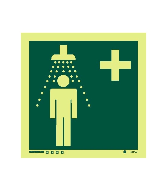 4151 Emergency shower symbol