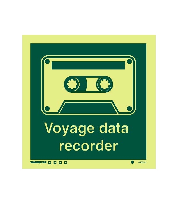 4157 Voyage Data Recorder symbol - with text