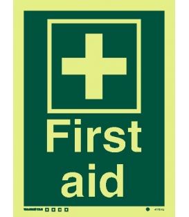 4170 First aid with text