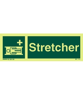 4172 Stretcher with text