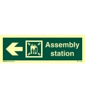 4324 Assembly station + symbol + arrow left